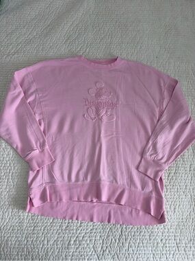 Baby Pink Disney Mickey Mouse Sweatshirt